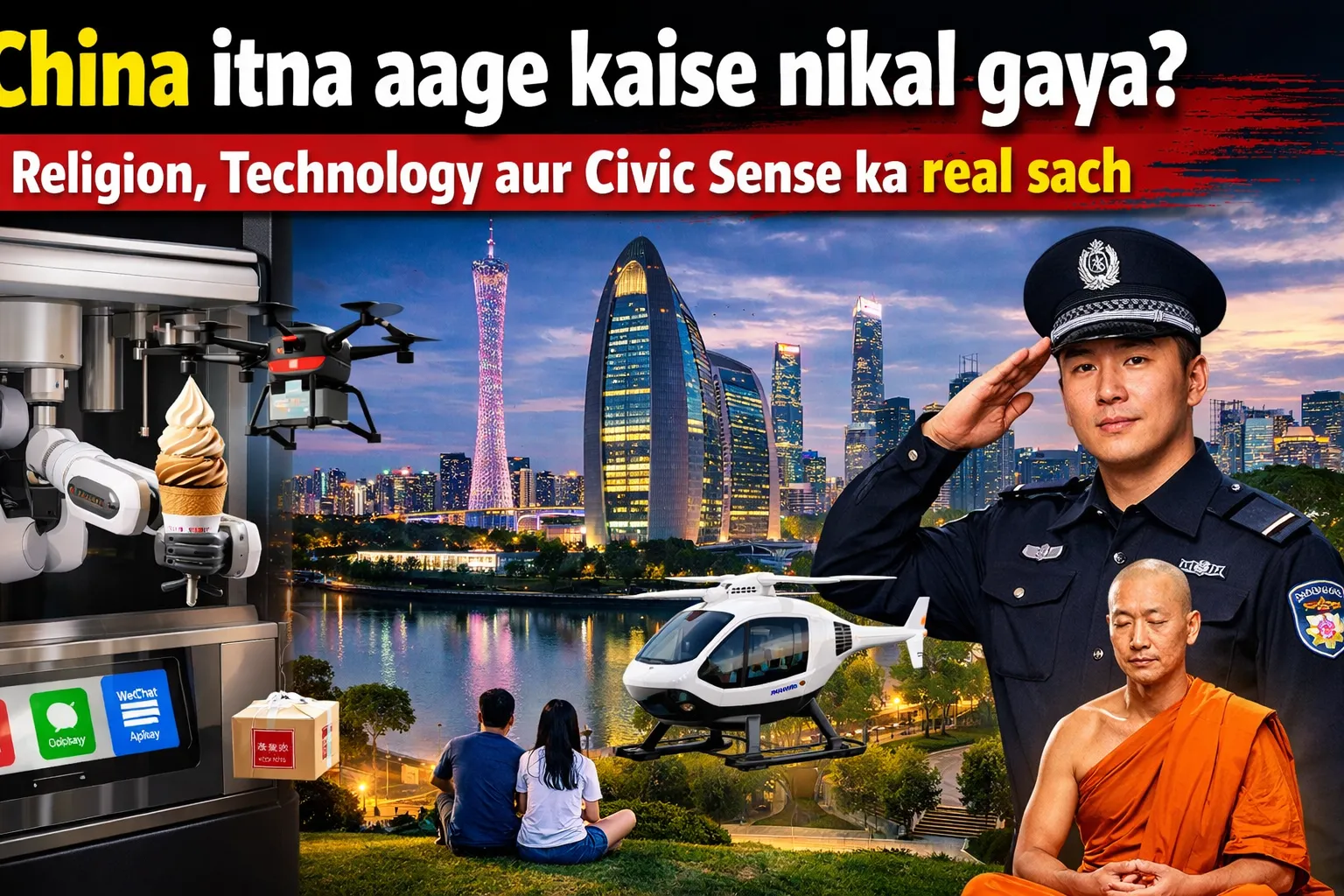 China Development Model: Religion Se Zyada Technology Pe Focus। चीन की तरक्की का राज: क्यों यहां धर्म से ज्यादा टेक्नोलॉजी मायने रखती है