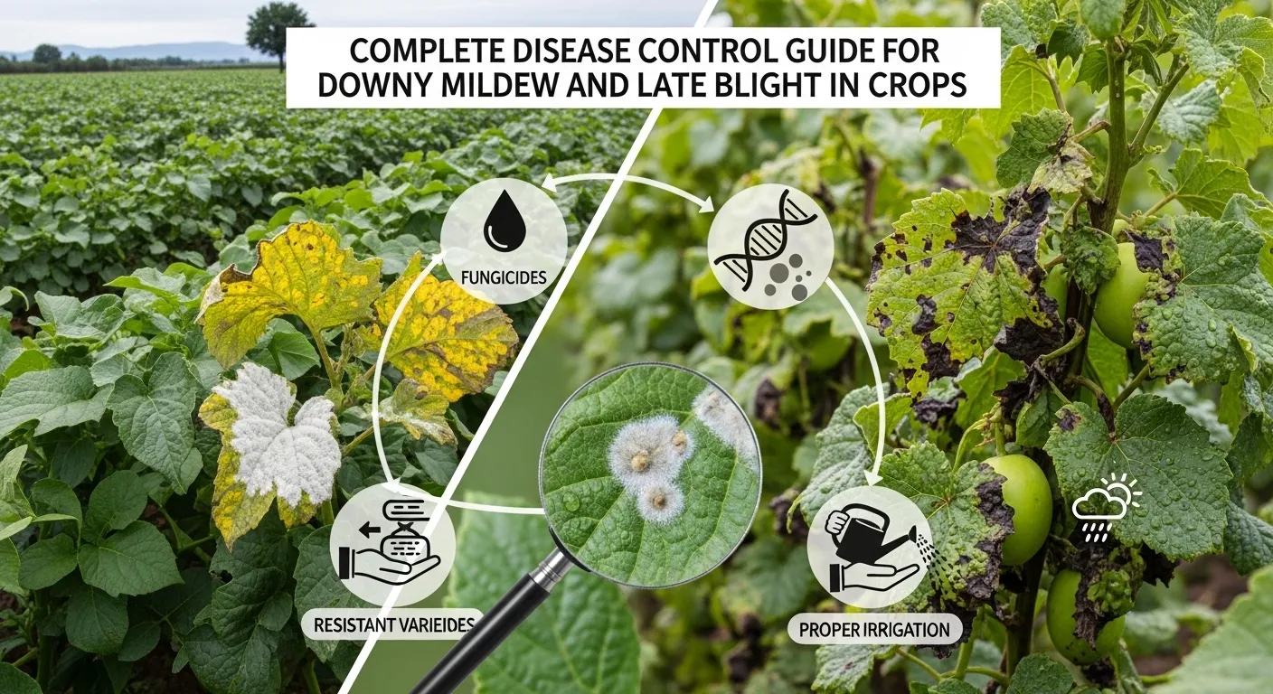 Mancozeb + Metalaxyl fungicide Ridomil Gold used for control of downy mildew and late blight in potato and tomato crops