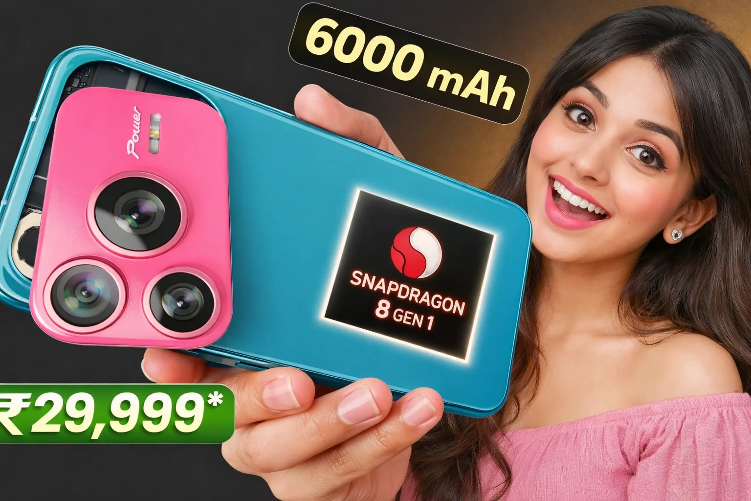 Honor Power 2 स्मार्टफोन 10080mAh बैटरी और ट्रिपल कैमरा के साथ