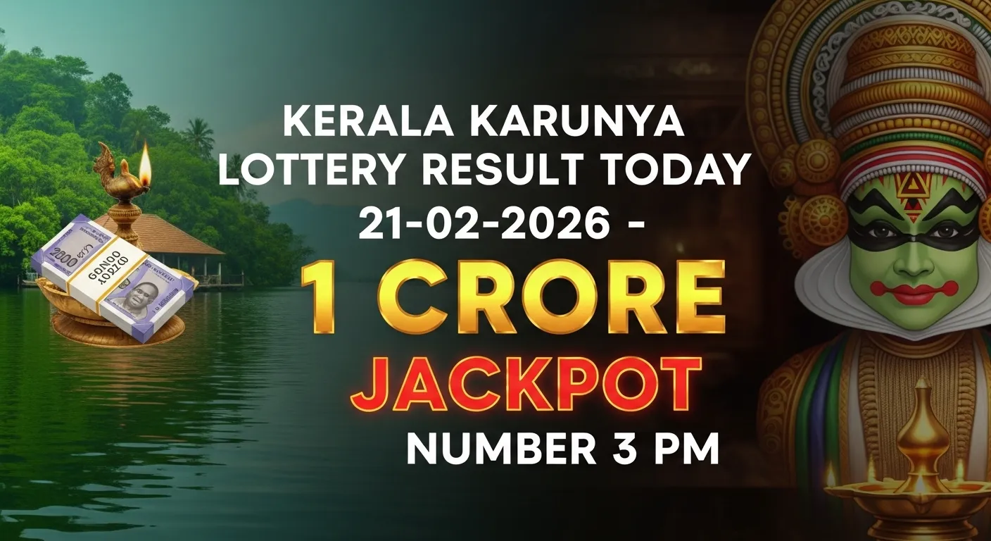 Karunya Lottery Result 21 Feb 2026 KR-743 1 Crore winner KV 668293 full prize list