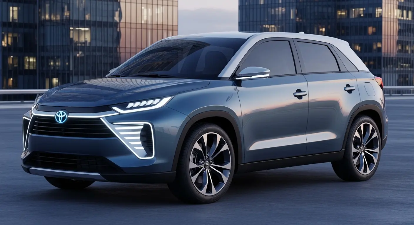 Toyota Urban Cruiser Ebella electric SUV front view