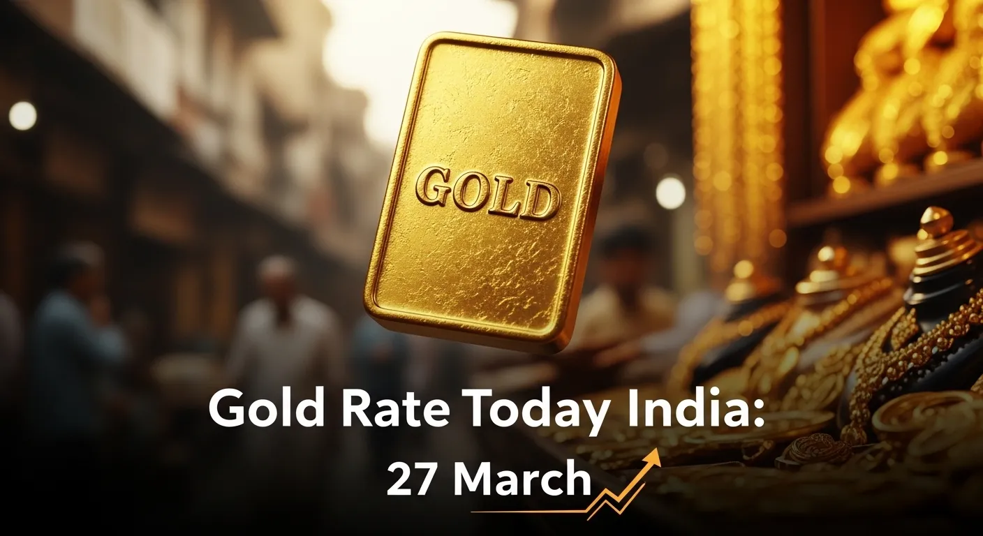 24k gold price today india 27 march 2026 gold bars latest rate