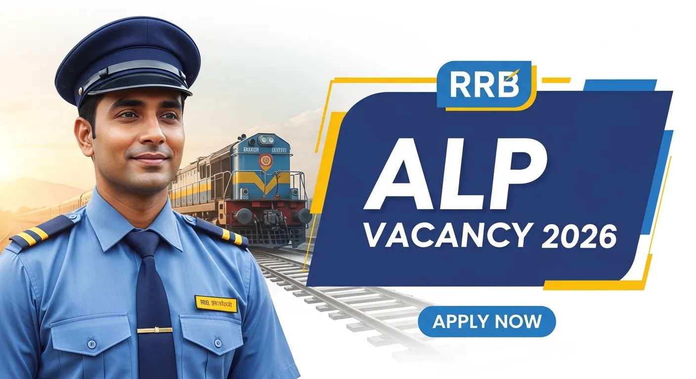 RRB ALP Vacancy 2026 notification released for 11127 Assistant Loco Pilot posts, online application starts from 15 May 2026 for 10th pass and ITI candidates.