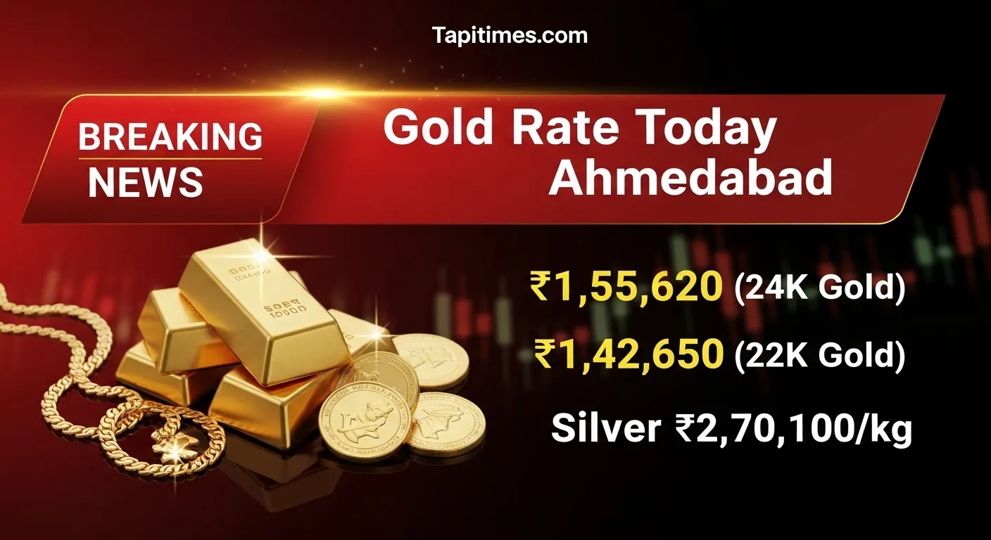 Ahmedabad gold rate today 16 April 2026 22K 24K gold price and silver rate