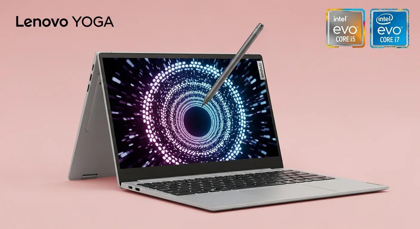 Lenovo Yoga 7i 2-in-1 Gen 9 laptop OLED display AI features India