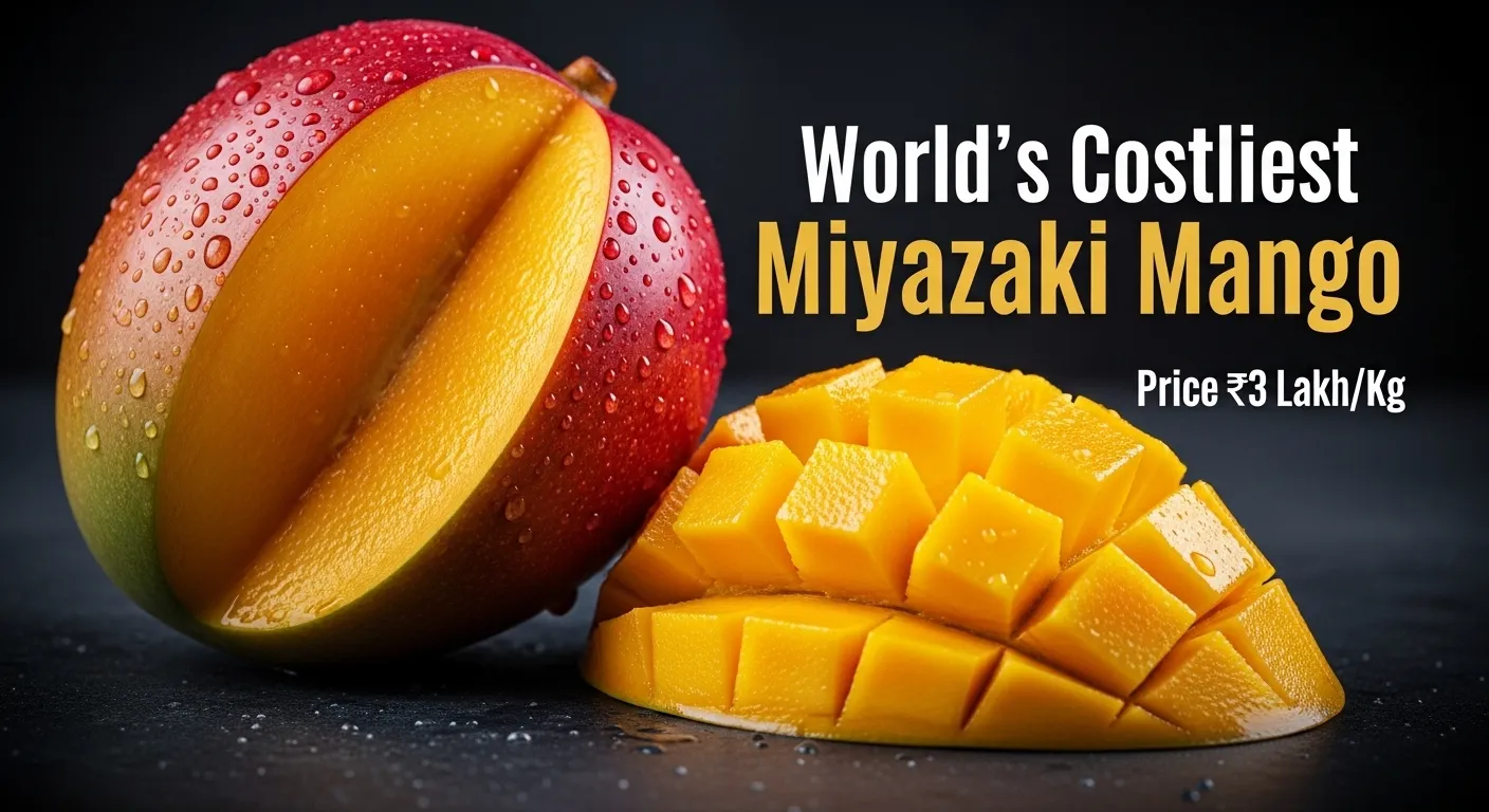 Miyazaki Mango Price ₹3 Lakh per Kg World Most Expensive Mango